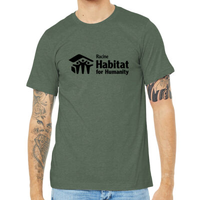 Habitat For Humanity - Unisex Heather CVC Short Sleeve Tee Thumbnail